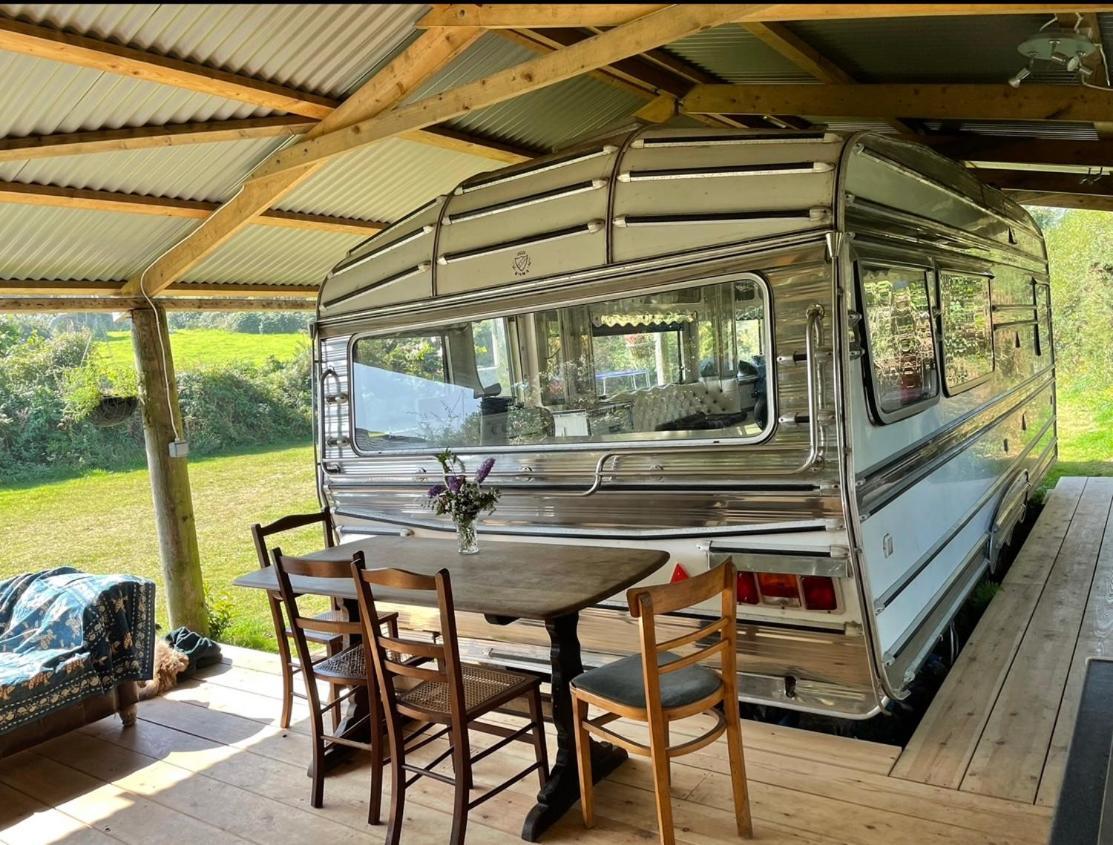 The Quarry Caravan Falmouth Kültér fotó