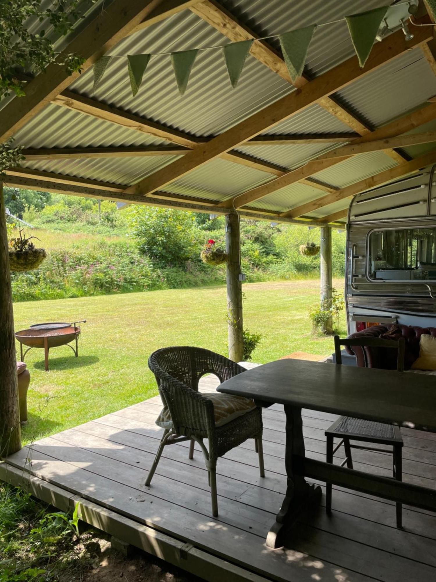 The Quarry Caravan Falmouth Kültér fotó