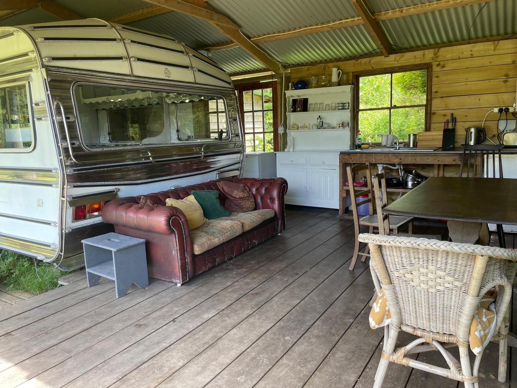 The Quarry Caravan Falmouth Kültér fotó