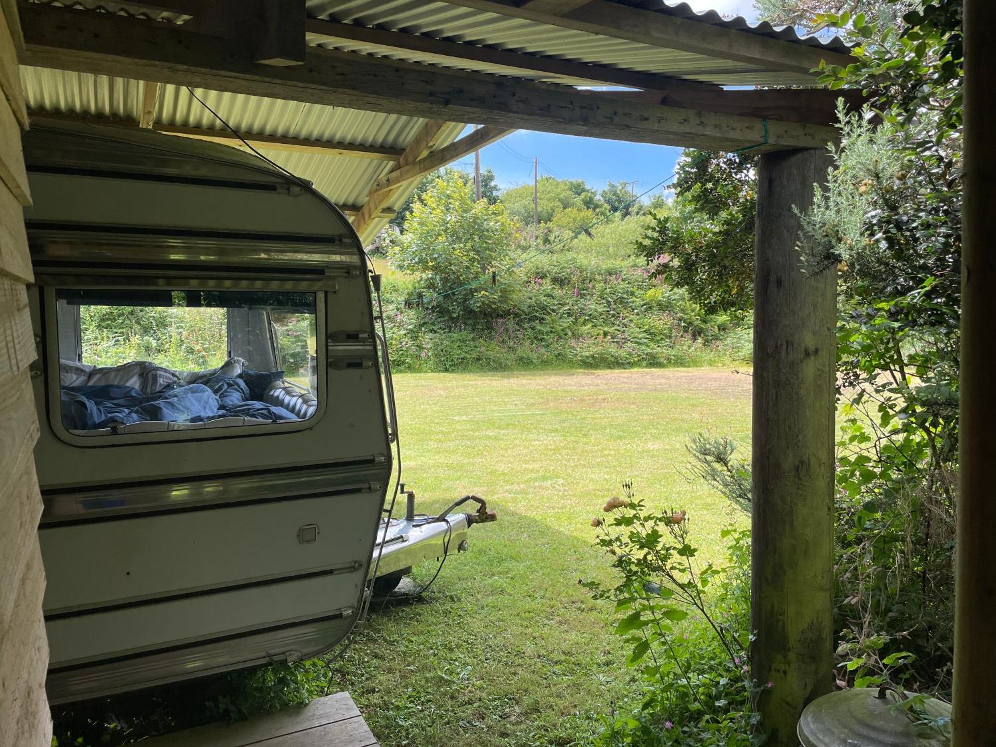 The Quarry Caravan Falmouth Kültér fotó